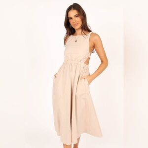 Petal and Pup Aubrey (Soleil) linen dress